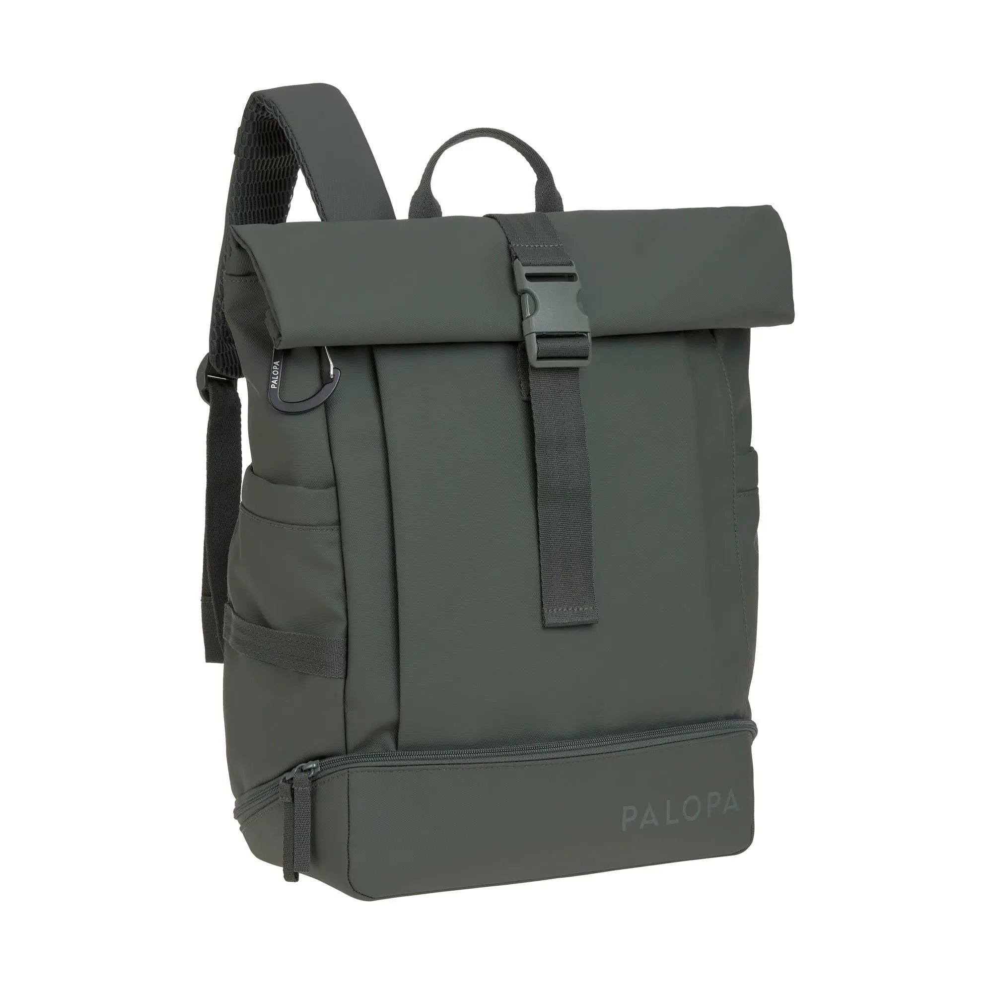 Rolltop Rucksack - Yoska, Dunkelgrün Lässig