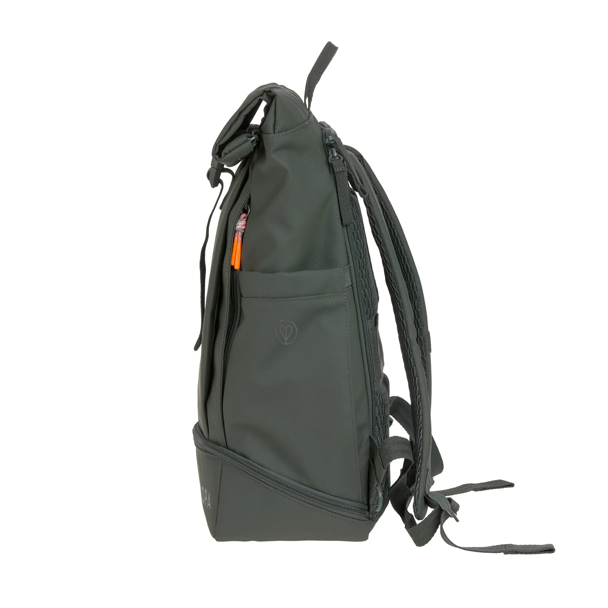 Rolltop Rucksack - Yoska, Dunkelgrün Lässig