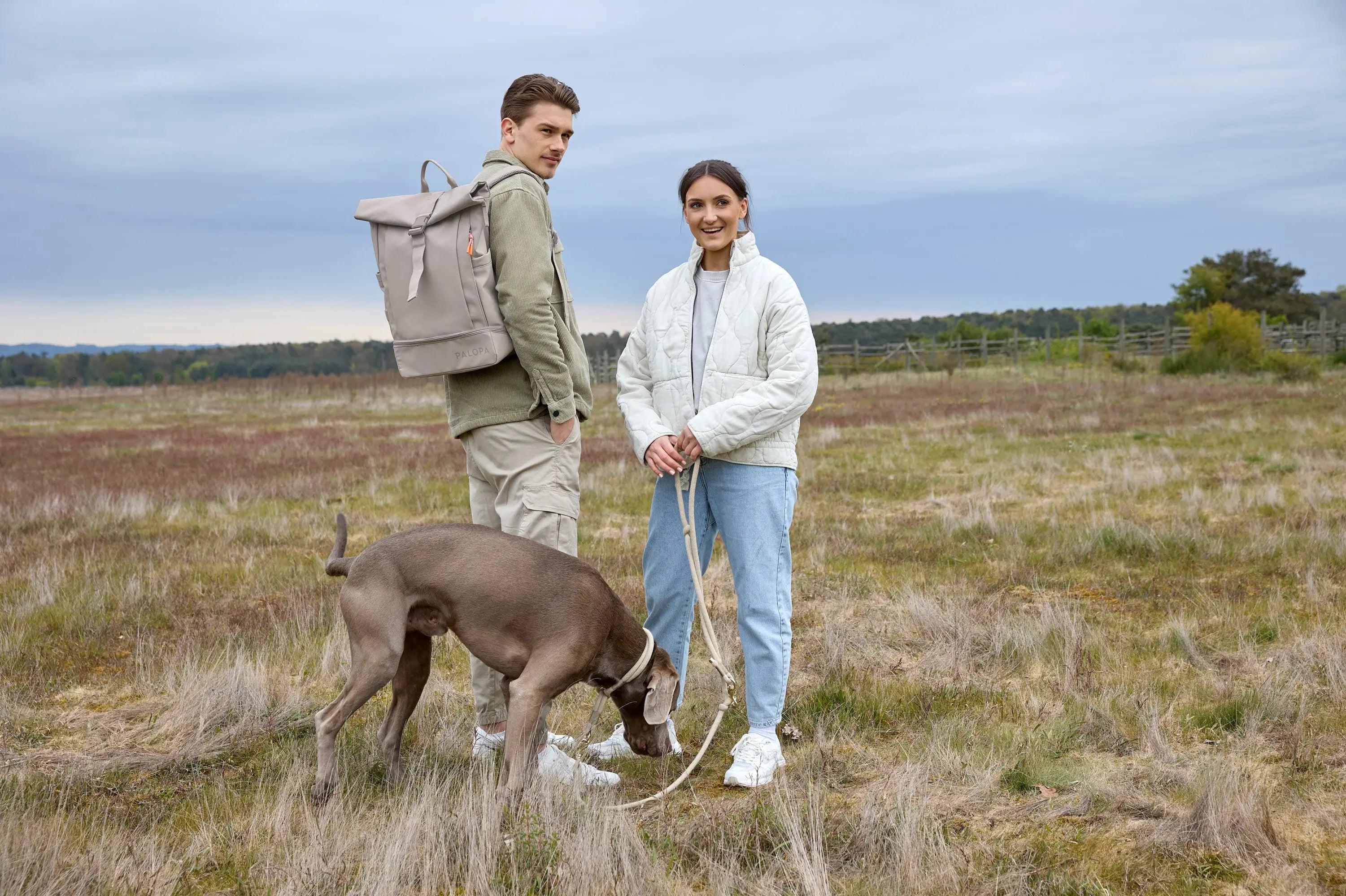 Rolltop Rucksack - Yoska, Taupe PALOPA